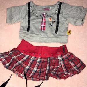 Justice School Girl Build A Bear set